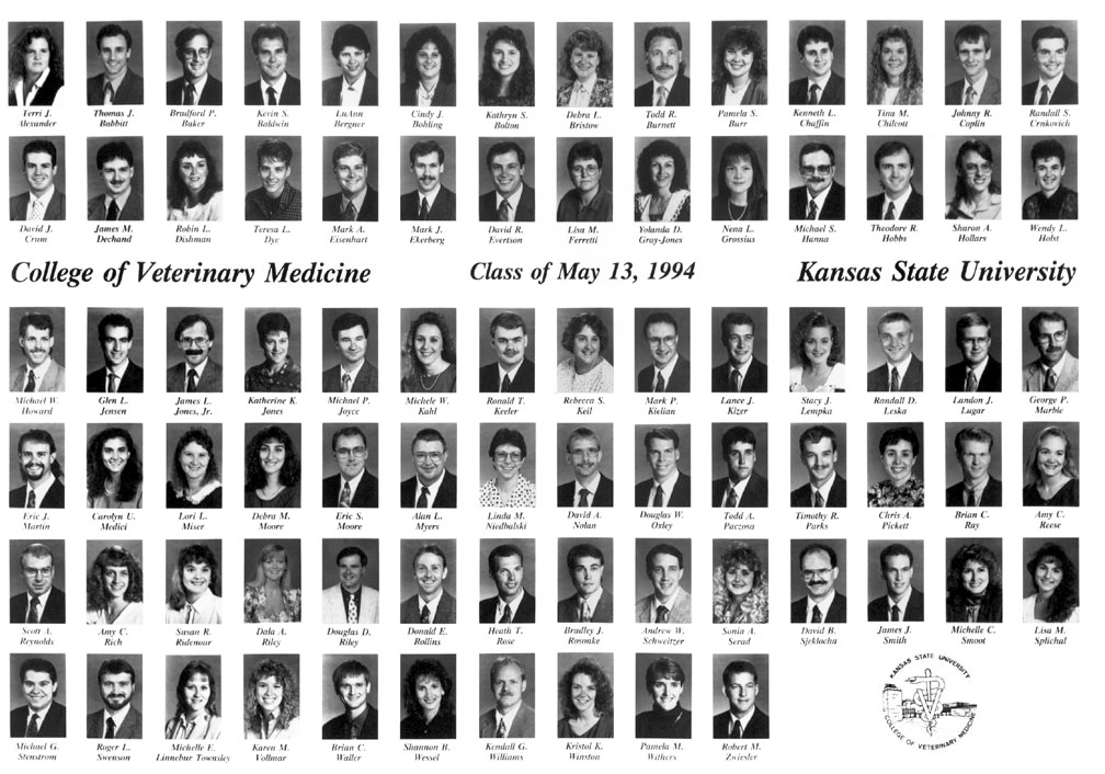 Graduating Class of 1994 Composites Class Activities