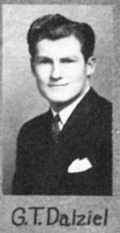 George T. Dalziel, senior photo 1942