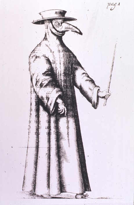 Personal protective equipment during the plague