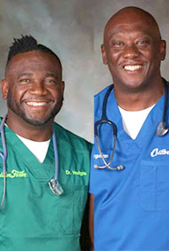 Drs. Vernard Hodges and Terrence Ferguson