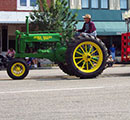 tractor cow