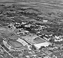 Aerial view of campus - 1930