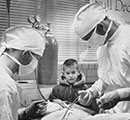 Surgery demonstration - 1958