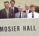 Mosier family at the dedication of Mosier Hall - 1999