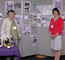 Lesley Gentry with Dr. Phyllis Larson