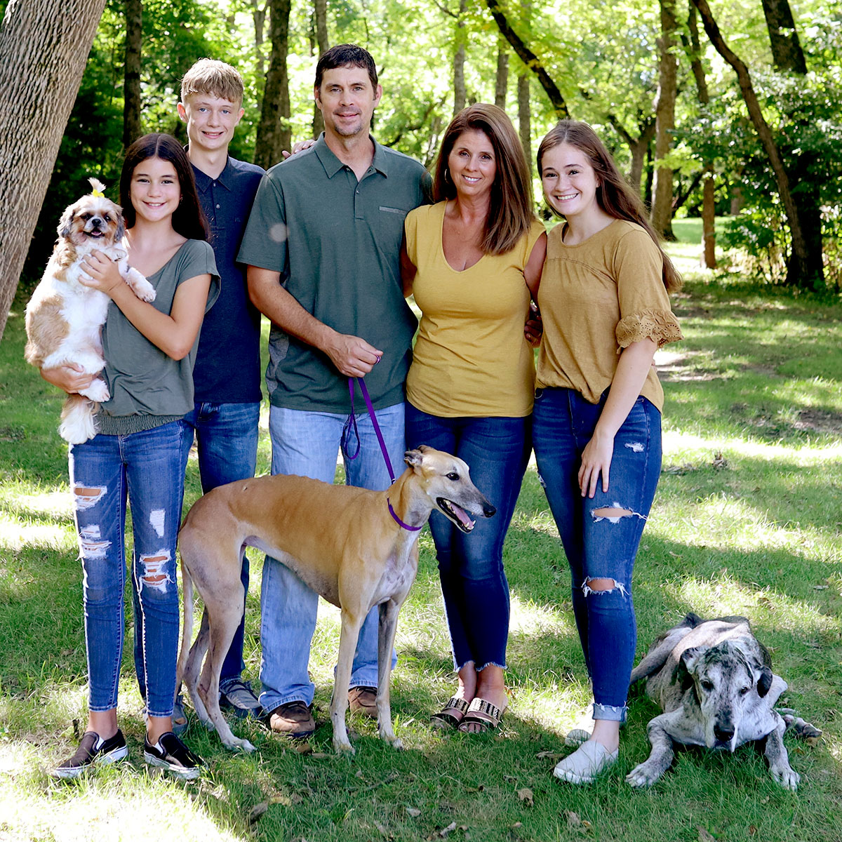 Dr. Eric Hess and family