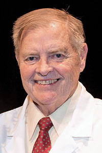 Headshot of Dr. James Langley at a White Coat Ceremony in 2017