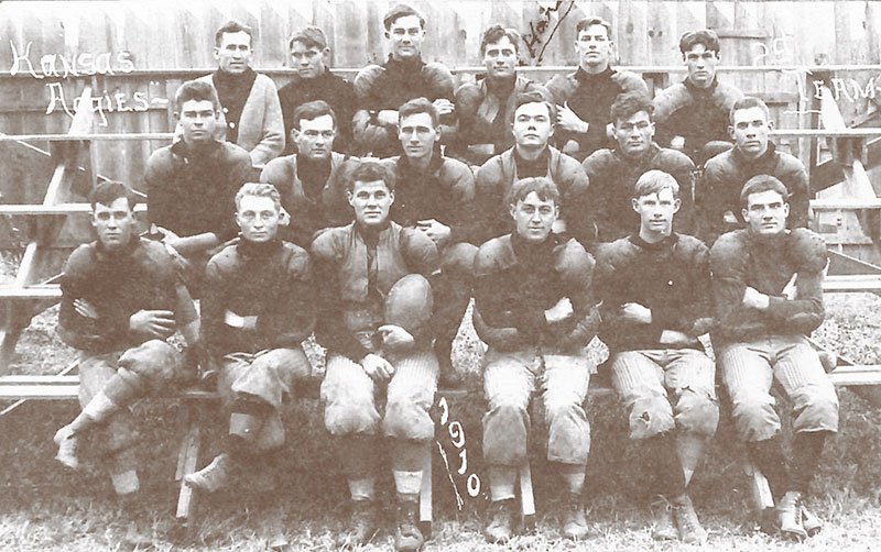The famous second football team for the KSAC Aggies