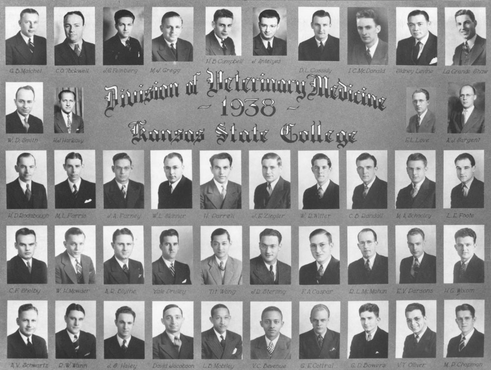 Graduating Class of 1938 Composites Class Activities