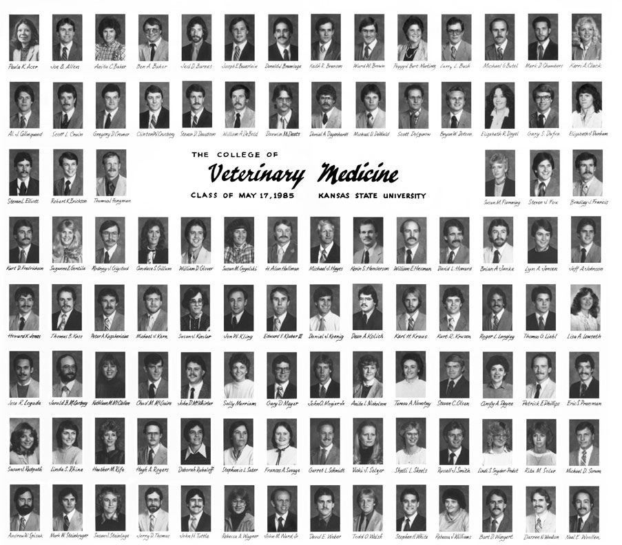 Graduating Class of 1985