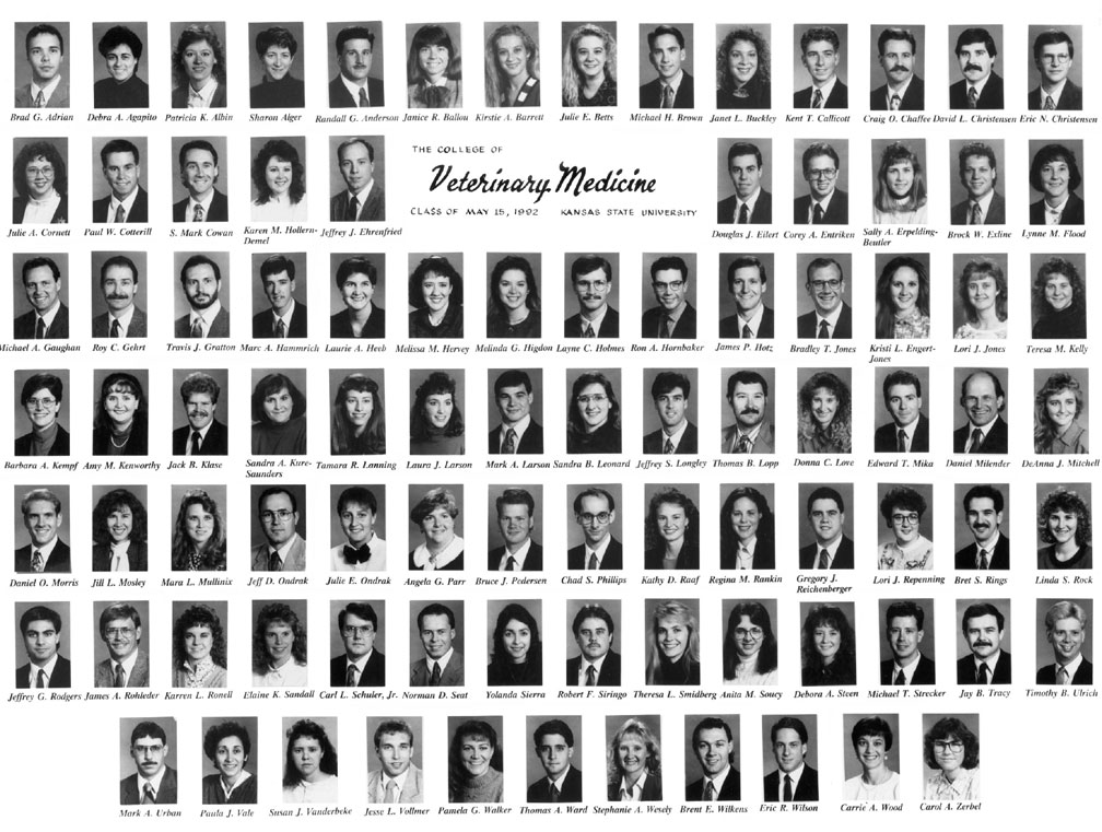 Graduating Class Of 1992 Composites Class Activities Alumni