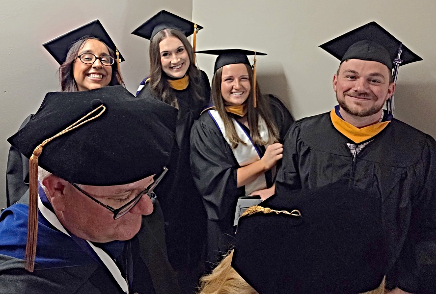 One-Year Master's program students preparing to graduate