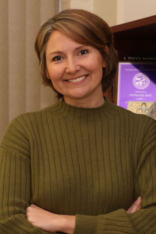 Headshot of Dr. Stephanie Hall