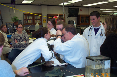 Gross anatomy lab