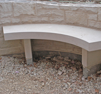 Stone bench