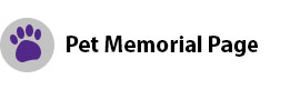 Pet Memorial Page