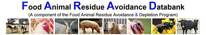 Food Animal Residue Avoidance Databank