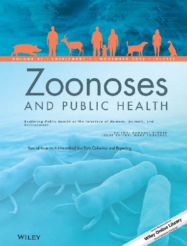 Zoonoses and Public Health journal cover