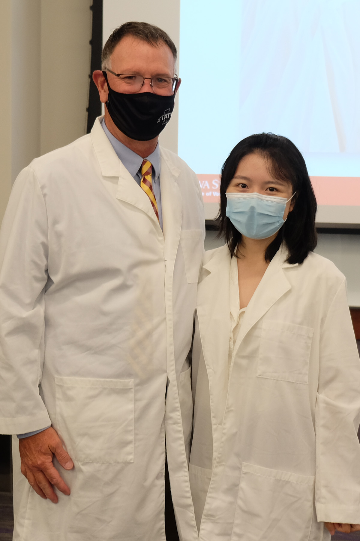 Dr. Daniel Grooms and Xingyi Tang