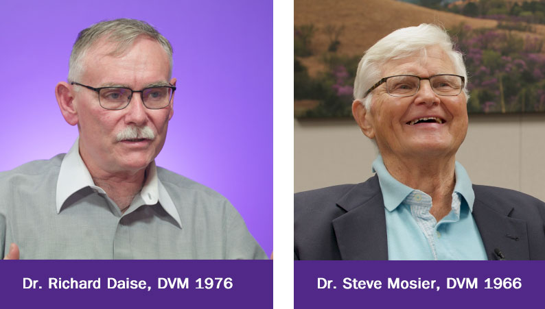 Dr. Richard Daise and Dr. Steve Mosier
