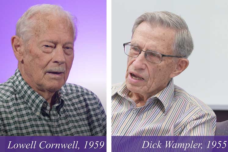 Drs. Lowell Cornwell and Dick Wampler