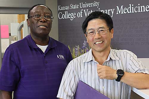 Drs. Waithaka Mwangi and KC Chang