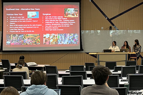 AAVMP students talk about Lunar New Year's events in Southeast Asia