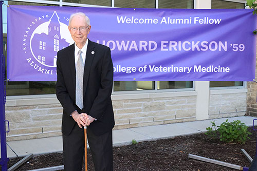 Dr. Howard Erickson serves as the 2024 Alumni Fellow