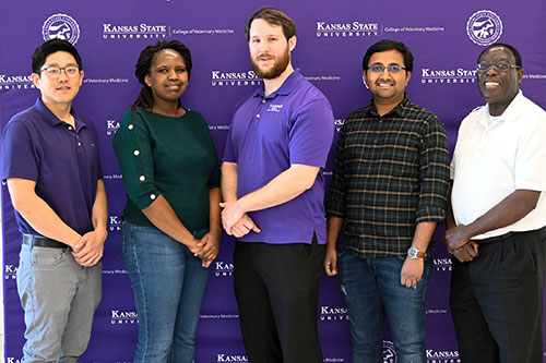 Tae Kim, Huldah Sang, Jayden McCall, Rakshith Kumar and Waithaka Mwangi 