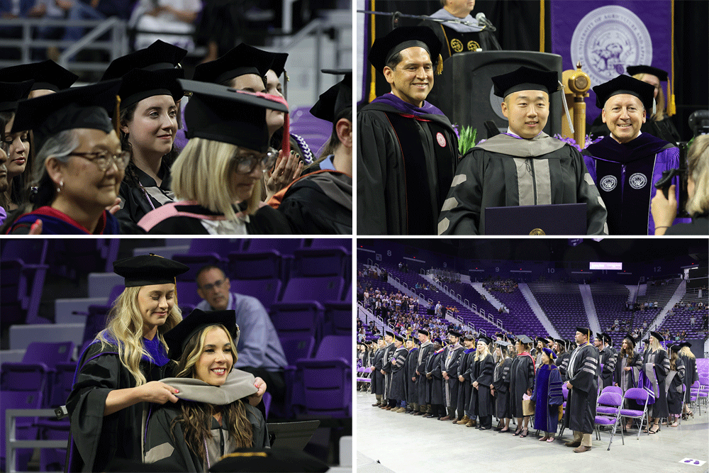 Commencement photo collage