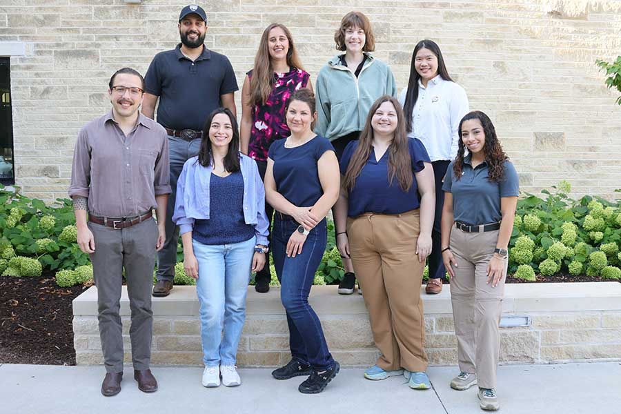 Group phoot of new residents at the VHC