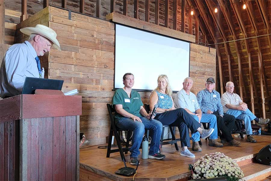 Five veterinarians join a panel discussion to talk about practicing in the Flint Hills of Kansas