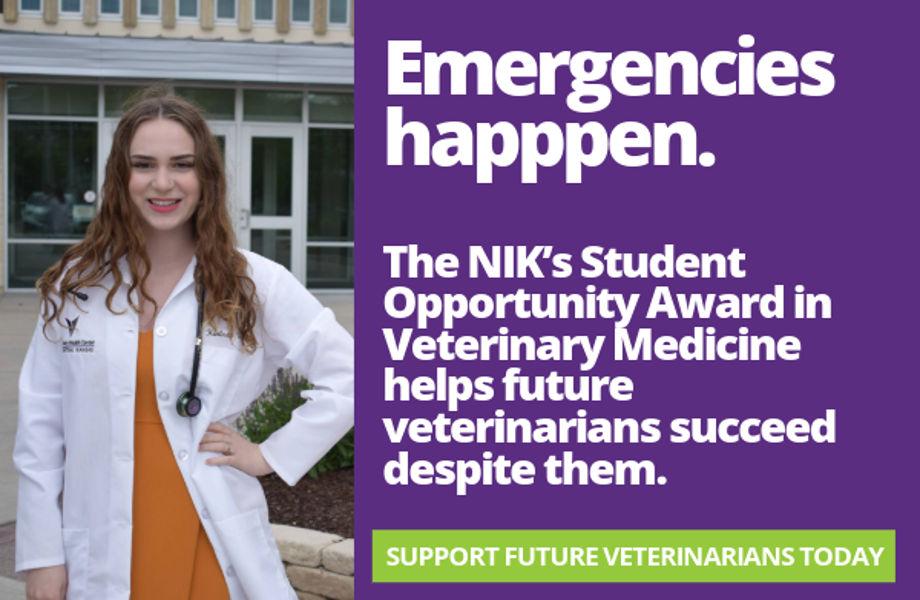 Dr. Kortnee Van Nest and NIK graphic; Emergencies Happen