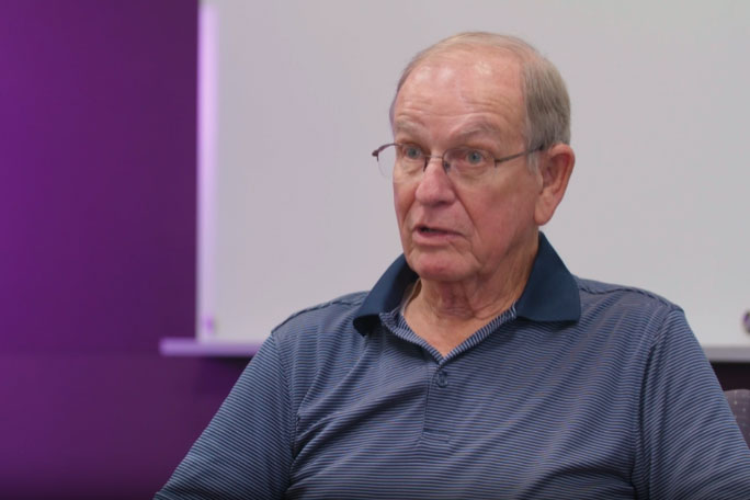 Dr. Richard Webber shares memories of growing up on a farm