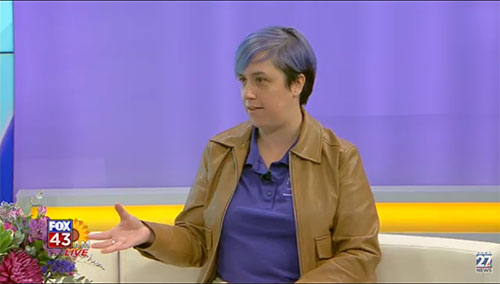 Dr. Stacy McHaney during the KSNT interview