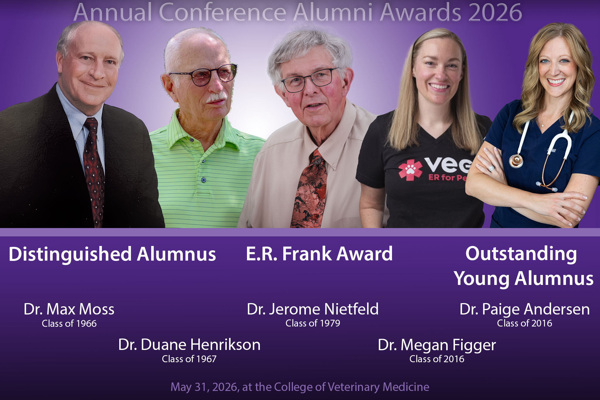 Annual Conference Alumni Awards Collage