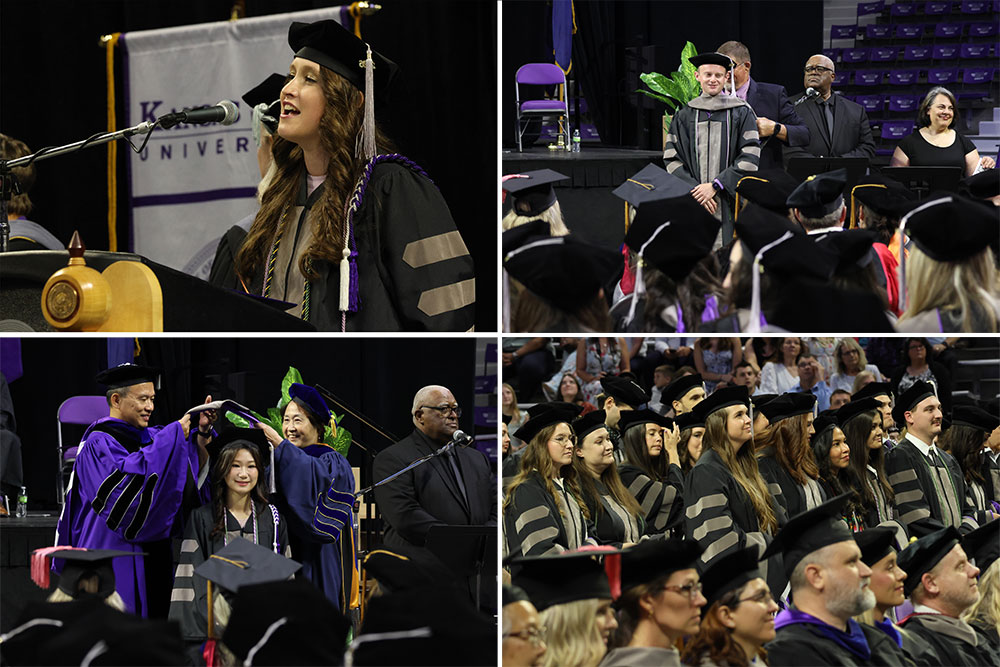 Photo collage from Commencement