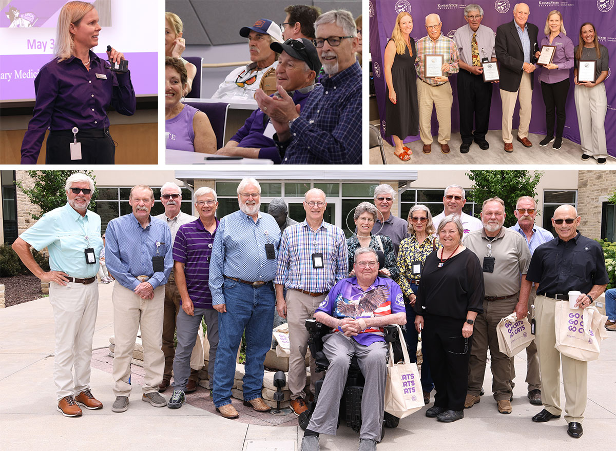 Collage of a alumni reunions and recognition awards