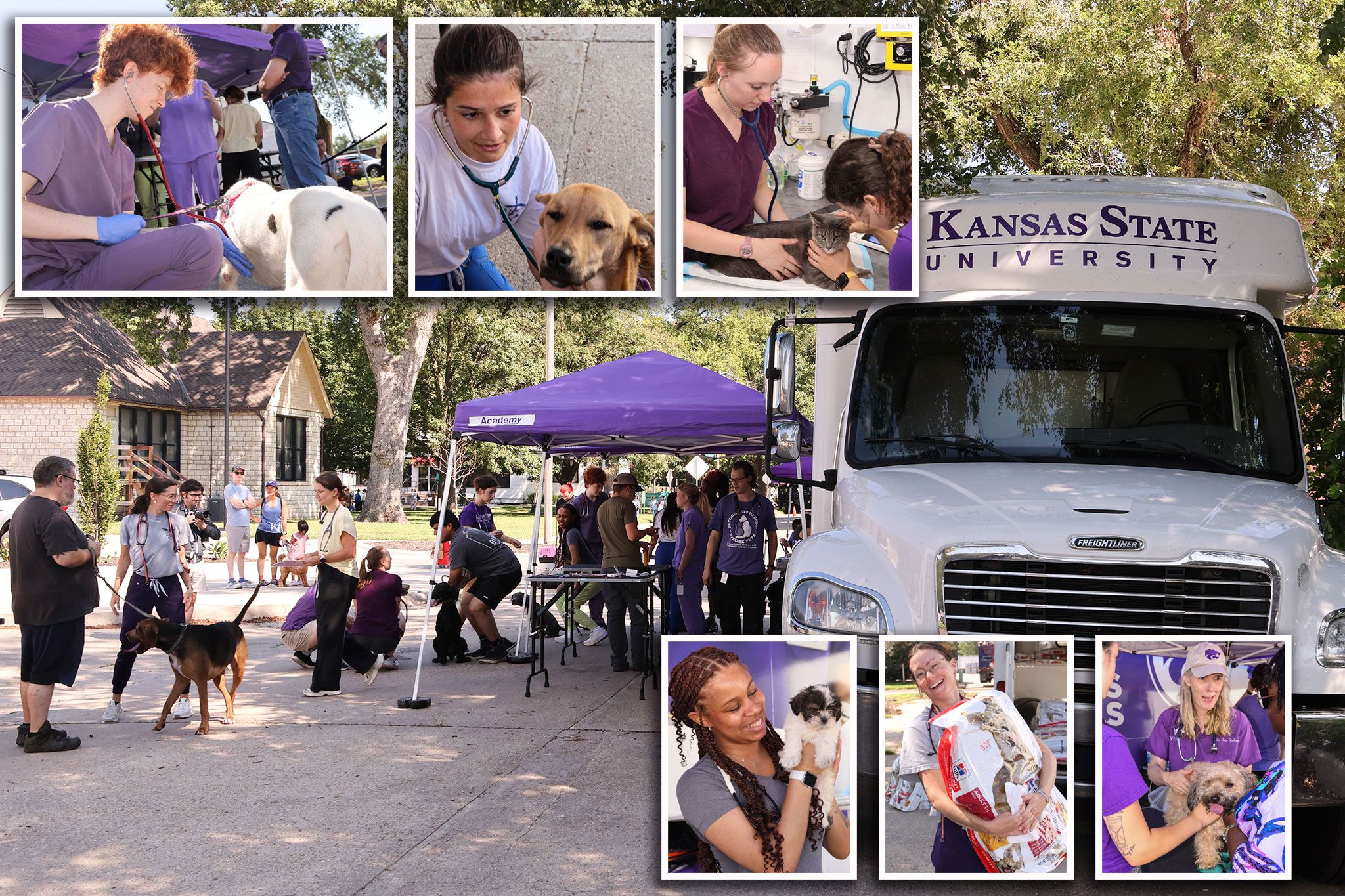 Collage of photos from Everybody Counts community event
