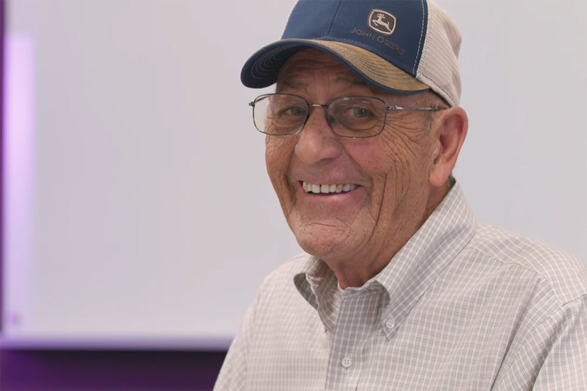 Dr. Jerre Rorick sits for an interview
