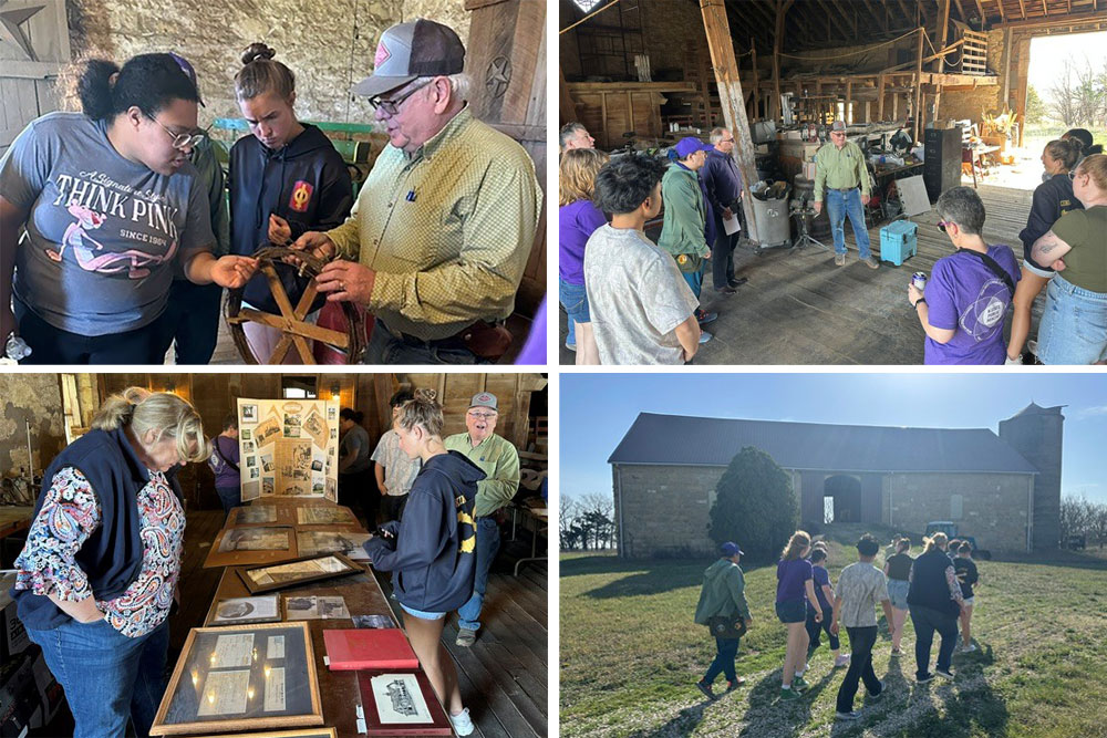 Frontier trip photo collage