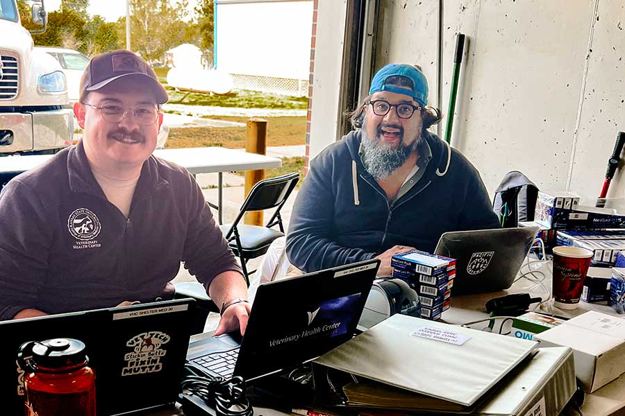 Logan and Dr. Orchard