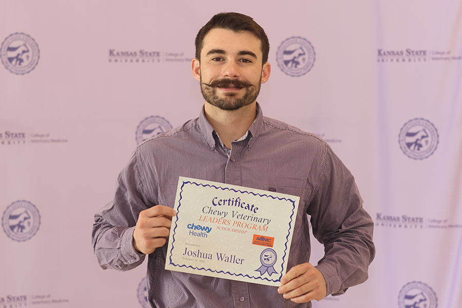 Portrait of second-year student Josh Waller