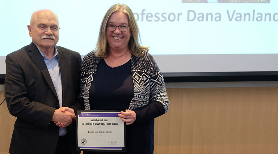 Zoetis Research Award, Drs. Dana Vanlandingham and Frank Blecha