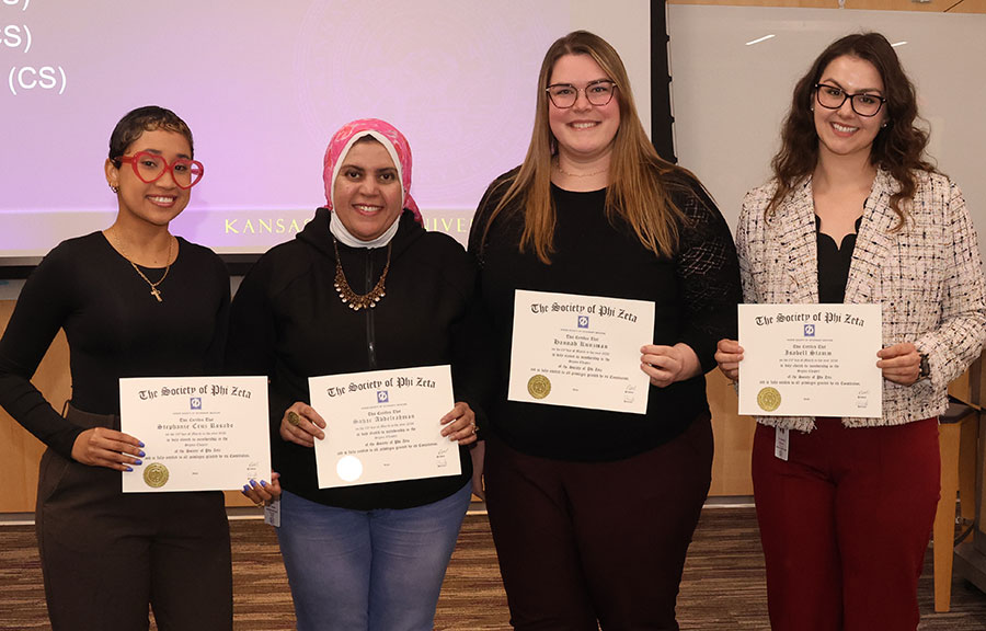 Group of house officers hold certificates