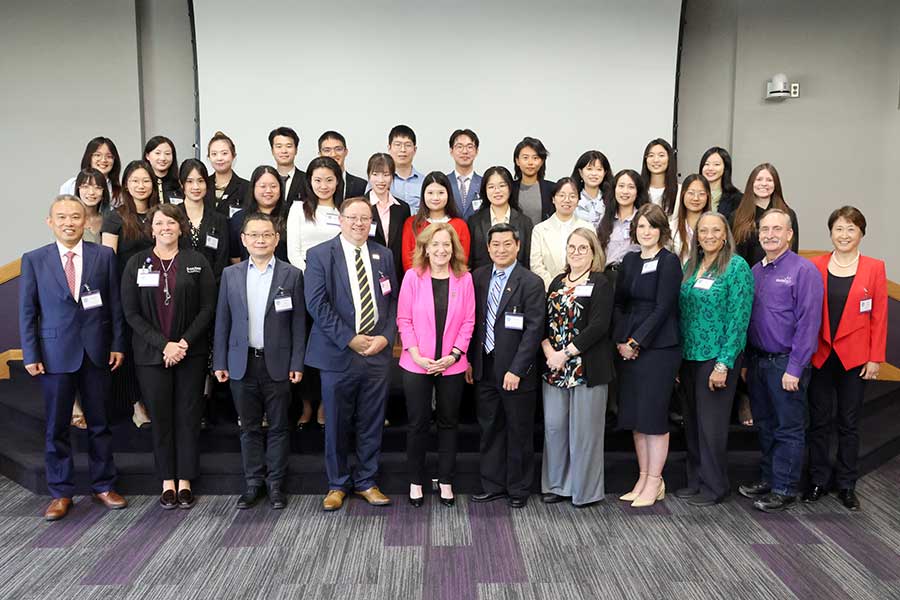 Attendees of the US-China Joint DVM homecoming